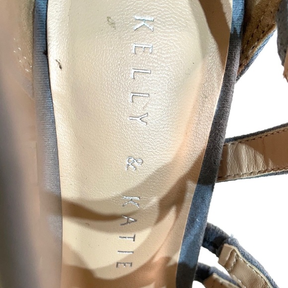 Kelly & Katie Talinia Caged Gray Sandals 6.5 - Picture 11 of 13
